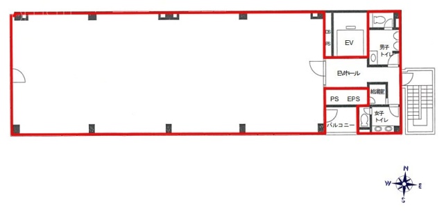 神保町NKビル10F 間取り図