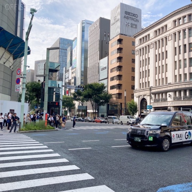 GINZA PLACE 前面道路