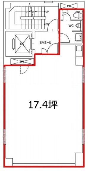 KDSビル2F 間取り図