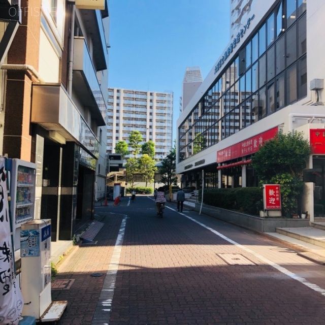 大田区蒲田5丁目ビル ビル前面道路