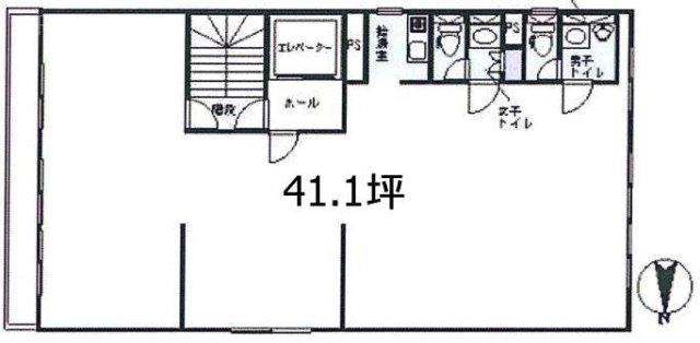 いわきROCK'N ROLLERビル4F～5F 間取り図