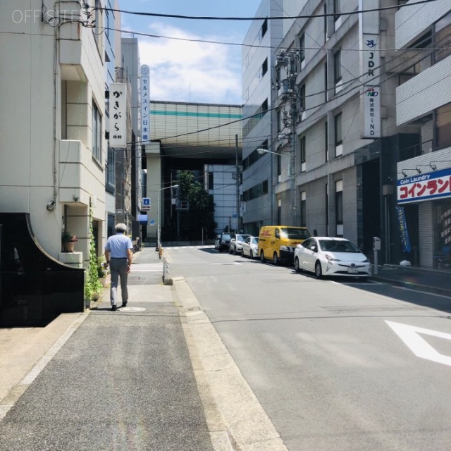 ルート蛎殻町第2ビル ビル前面道路