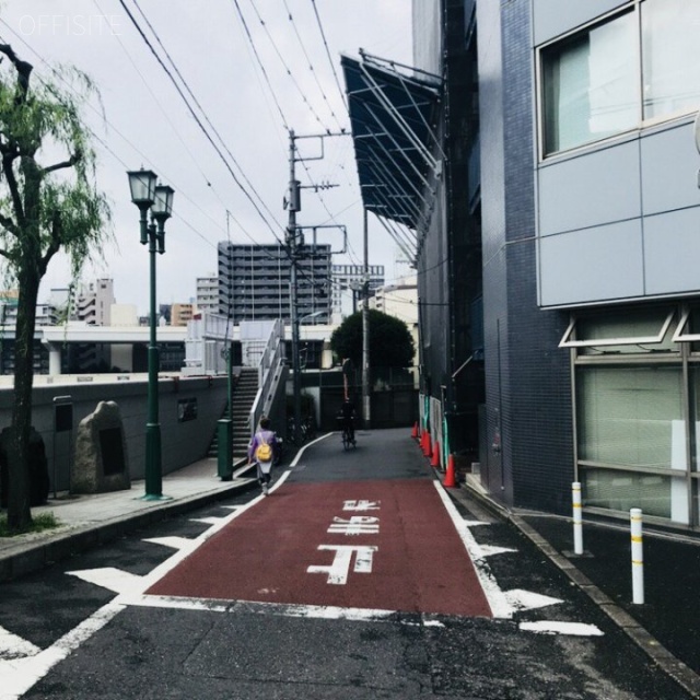 協和ビル ビル前面道路