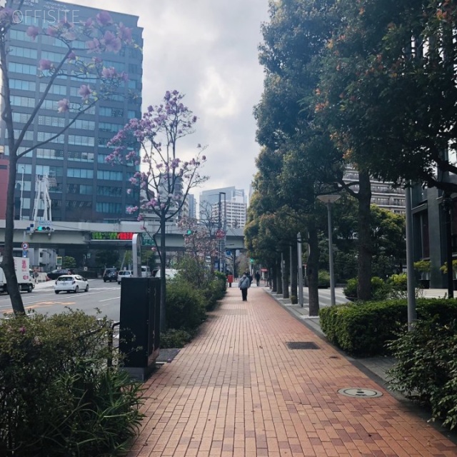 ウェルスクエア神保町　ビル前面道路