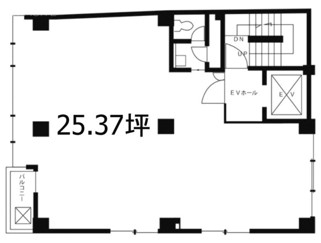 神田NKビル3F 間取り図