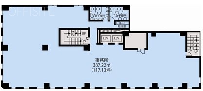 東京建物京橋ビル5F 間取り図