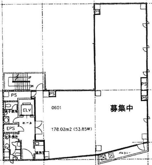 あいおいニッセイ同和損保錦糸町ビル10F 間取り図