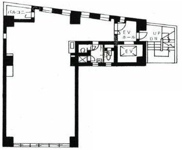 岡本ビル2F 間取り図
