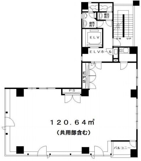 第2ミネギシビル6F 間取り図