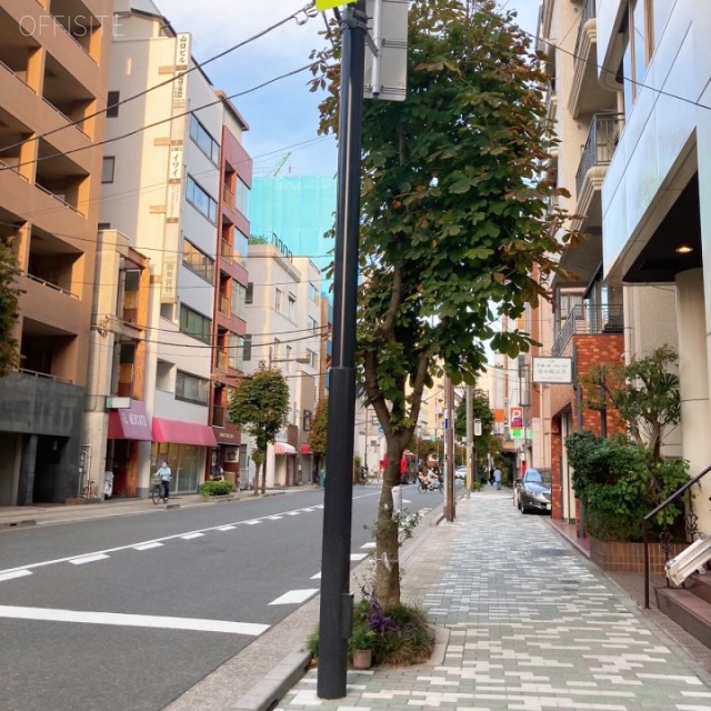 コスモプラザ浅草橋 ビル前面道路