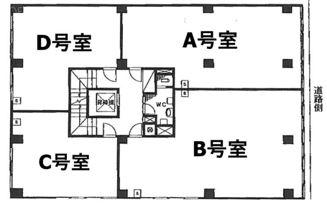 八重洲5の5ビルB1F 間取り図