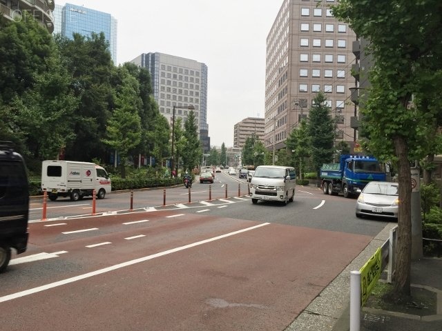 千代田大崎ドルフ ビル前面道路
