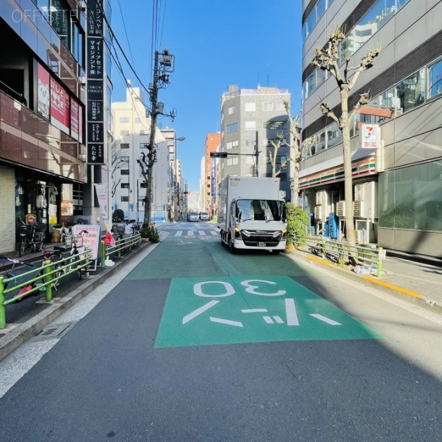 シティープライム日本橋 前面道路