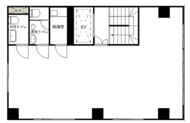 花の東京ビル6F 間取り図