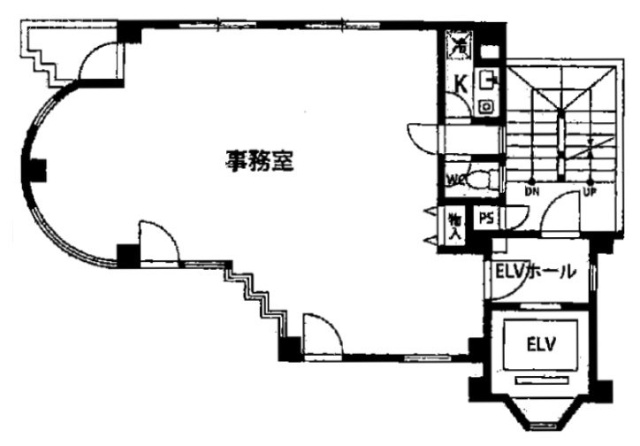 グランデ6342F 間取り図