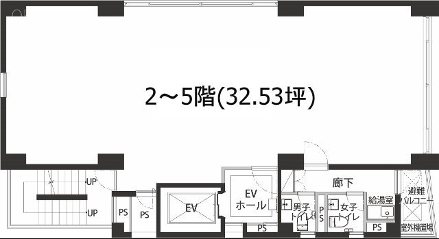 BRICK GATE日本橋1F～7F 間取り図