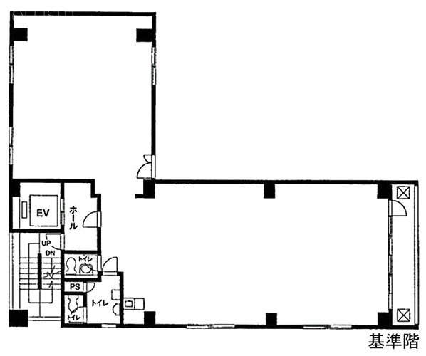 パインセントラルビル6F 間取り図