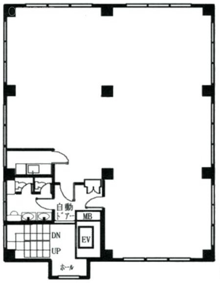 第2ムサシノビル3F 間取り図