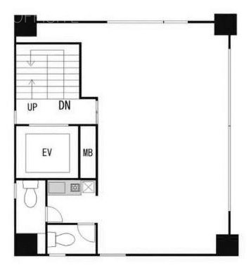 松井ビル2F 間取り図