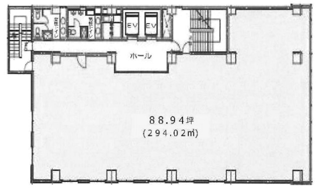 木場パークビル7F 間取り図