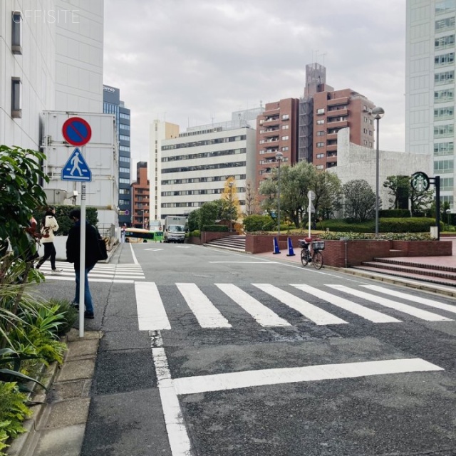 長沼ビル ビル前面道路