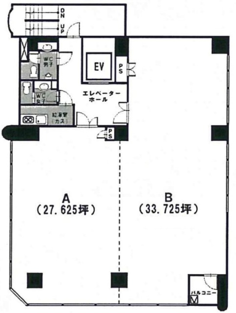 K&IビルB 間取り図