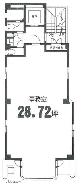 新橋862ビル2F 間取り図