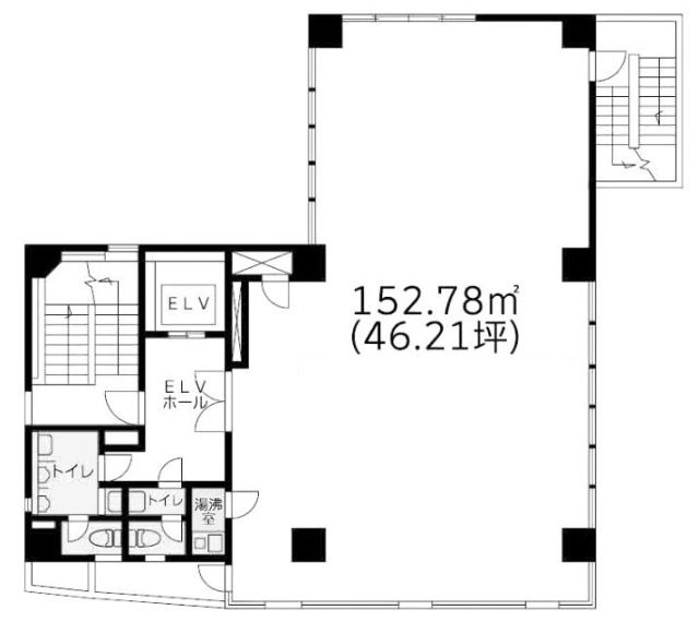 富吉ビル4F 間取り図