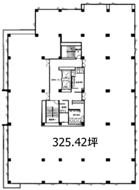 高輪コート4F 間取り図