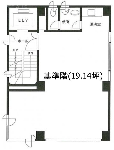 ノルン秋葉原ビル6F 間取り図