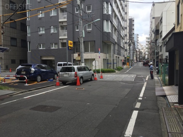 丹羽ビル ビル前面道路