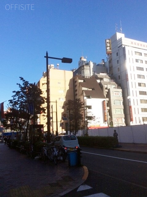 第二絆ビル ビル周辺道路