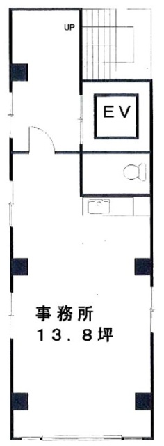 Uビル1F 間取り図