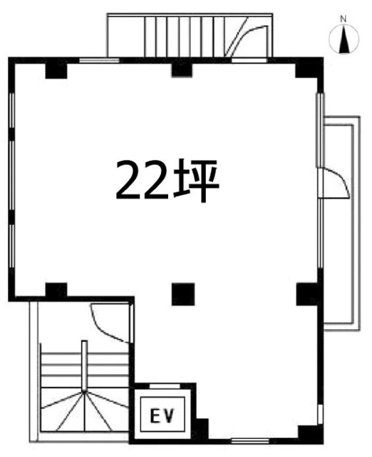 ABCアネックスビル4F 間取り図