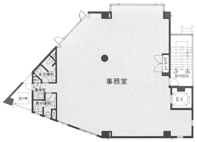 赤坂ヒルサイドビル1F 間取り図