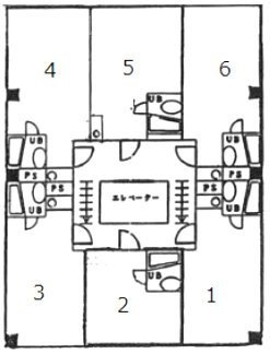 三光ビル501 間取り図
