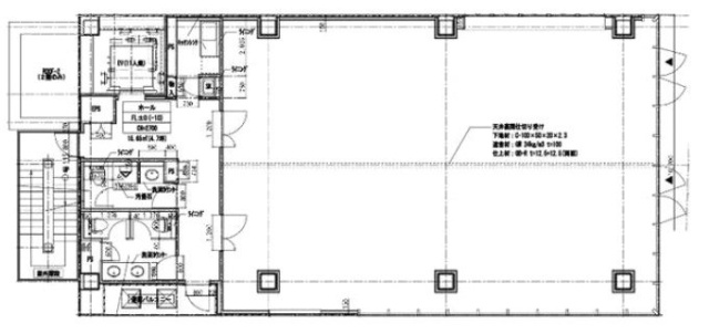 Mitsutakaビル2F 間取り図