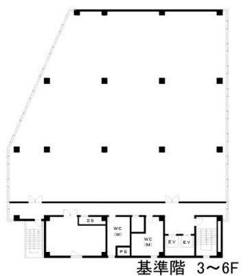 第5富士商事ビルB1F 間取り図