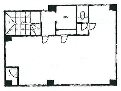 石井米ビル3F 間取り図