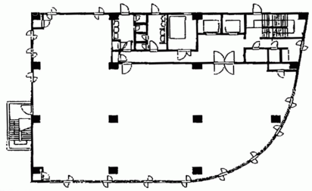 KDX五反田ビル5F 間取り図