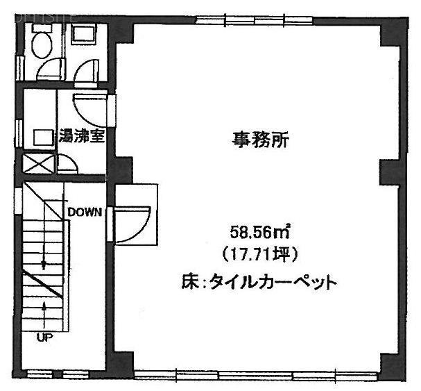 大野木ビル3F 間取り図