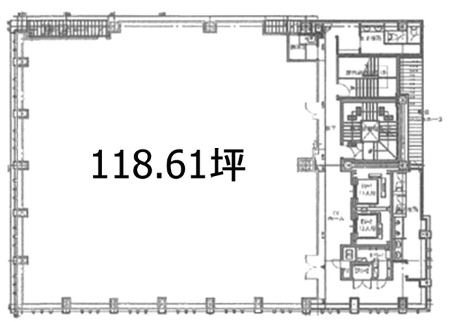 仮)ヒューリック府中富士ビル7F 間取り図