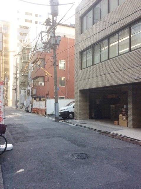 HKパークビルⅡ ビル周辺道路