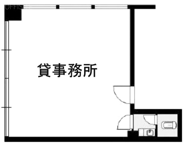 第1鈴木ビル3F 間取り図