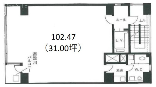 壽ビル8F 間取り図