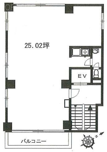 ネオ寺島ビル3F 間取り図