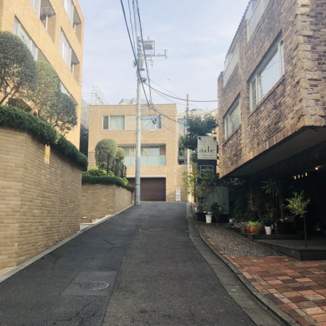 テラッツァ表参道 ビル前面道路