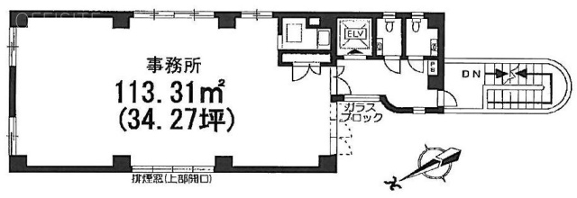 八重苅ビル2F 間取り図