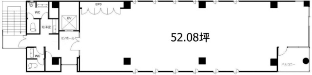 サンライズ橘6F 間取り図