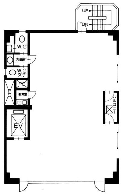 KSビル6F 間取り図